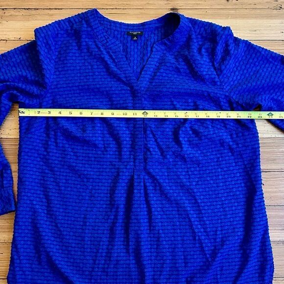 Talbots textured popover. Size X. - Picture 6 of 10